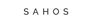 Sahos logo, dark wordmark